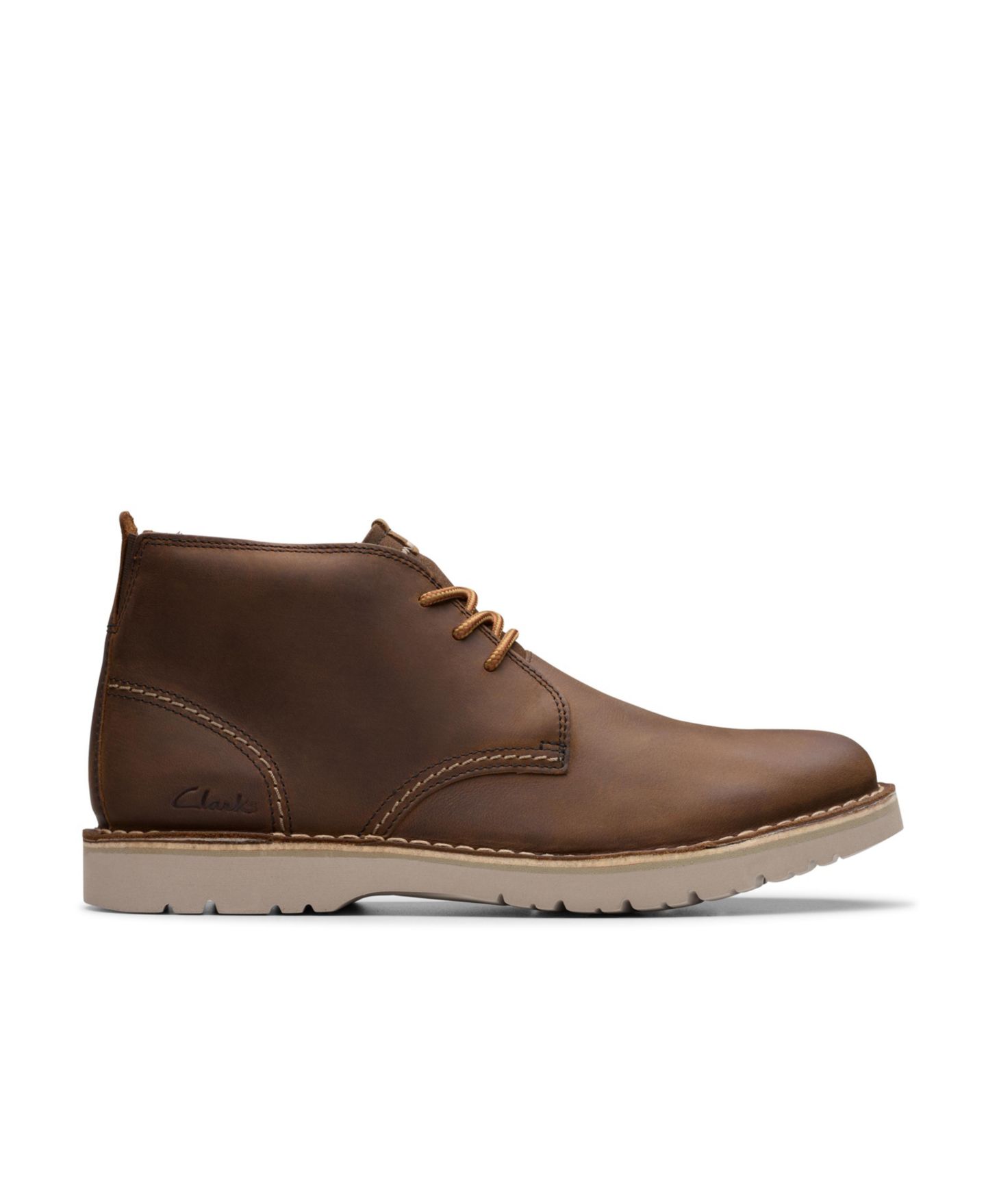 Мужские ботинки Clarks Collection Eastridge Mid, цвет: Кожаный — фото 7