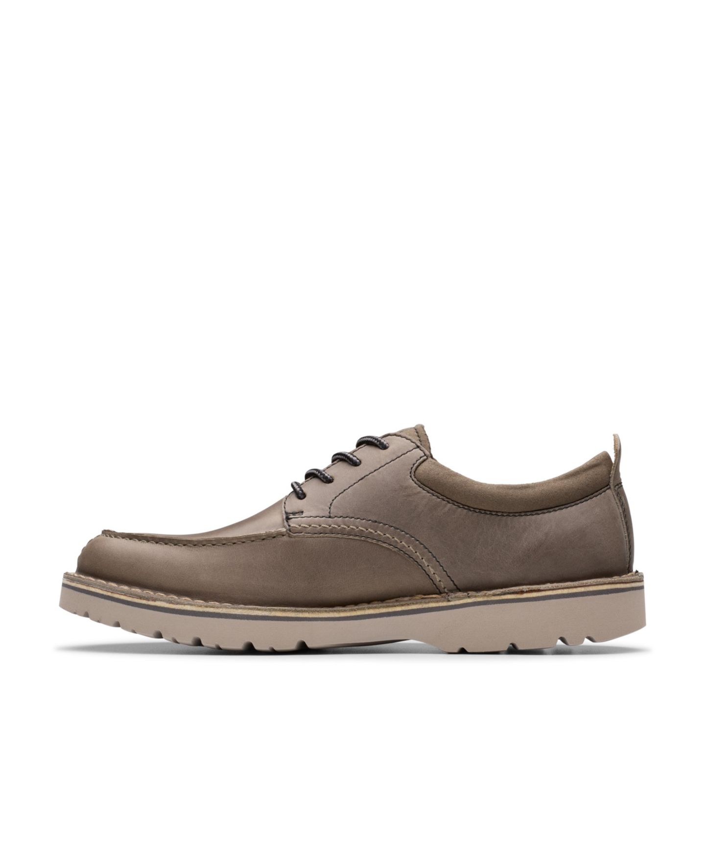 Обувь Clarks Collection Men's Eastridge Moc, цвет: Серый кожаный — фото 6