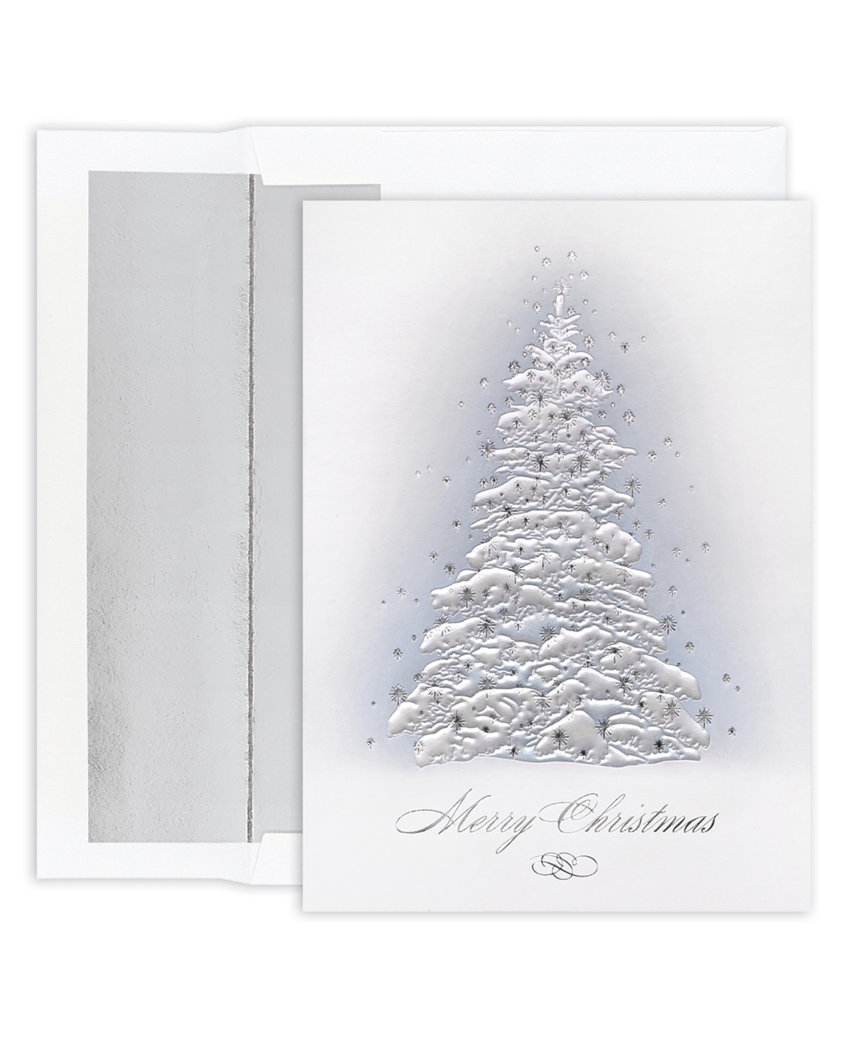 Masterpiece Studios Frosted Tree Holiday Boxed Cards In No Color