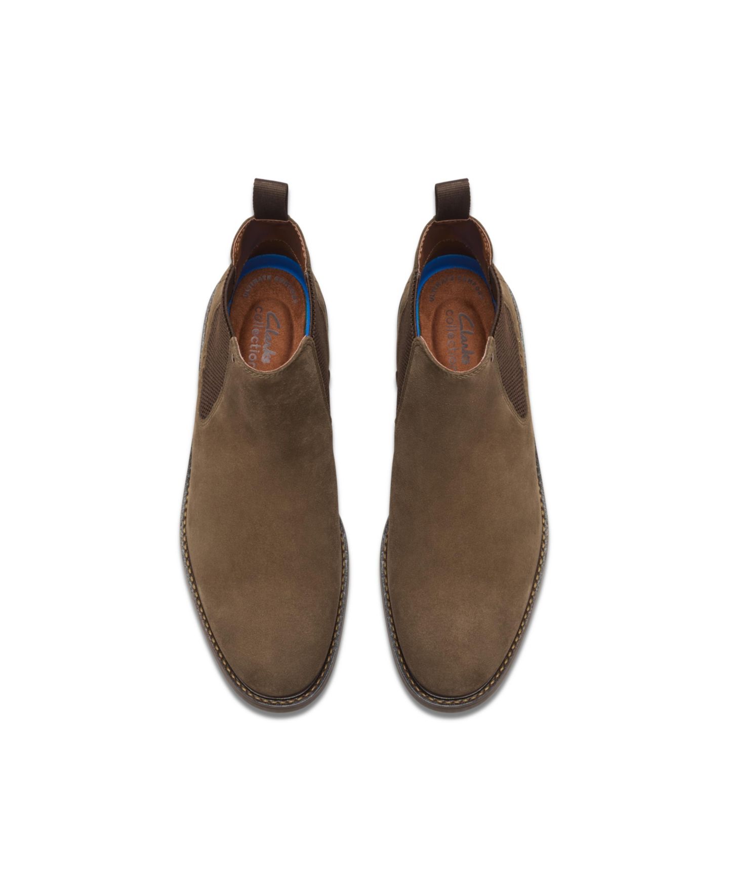 Мужские ботинки Clarks Collection Jaxen Easy, цвет: Чёрный кожаный — фото 6
