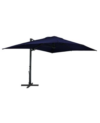 10x13 ft. 360° Rotation Square Cantilever Patio Umbrella with LED Light