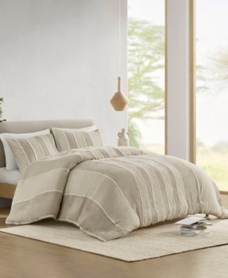 Striped Shay 3-Pc. Duvet Cover Set, King/California King