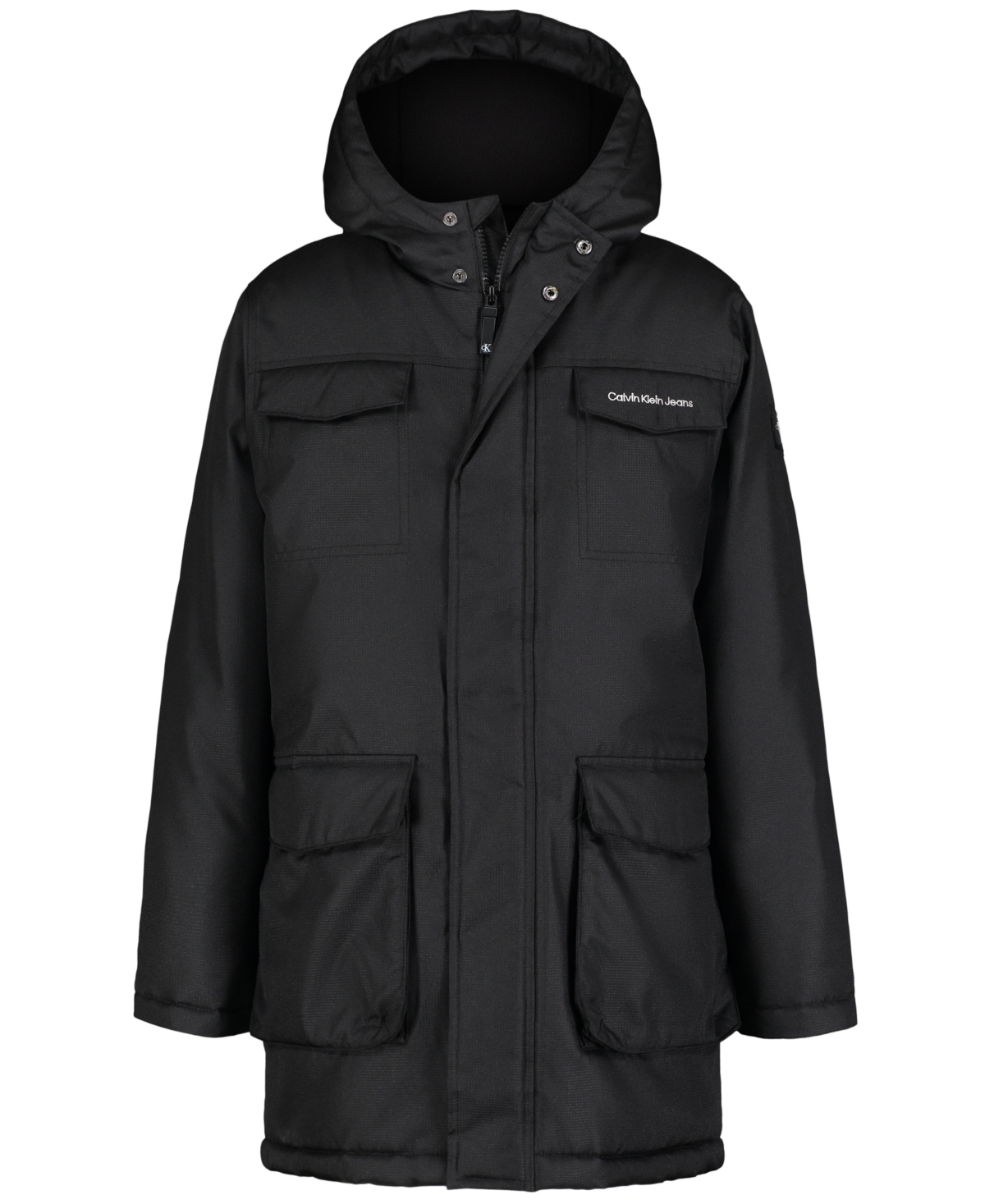 Calvin Klein Kids Little Boys Snorkel Jacket In Black ModeSens