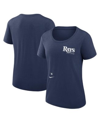 売れ筋商品|||ナイキ カットソー トップス レディース Women's Navy Tampa Bay Rays Authentic Collection Performance Scoop Neck T-Shirt Navy Nike Women's Navy Tampa Bay Rays Authentic Collection