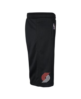 Big Boys and Girls Black Portland Trail Blazers Swingman Performance Shorts – Icon Edition