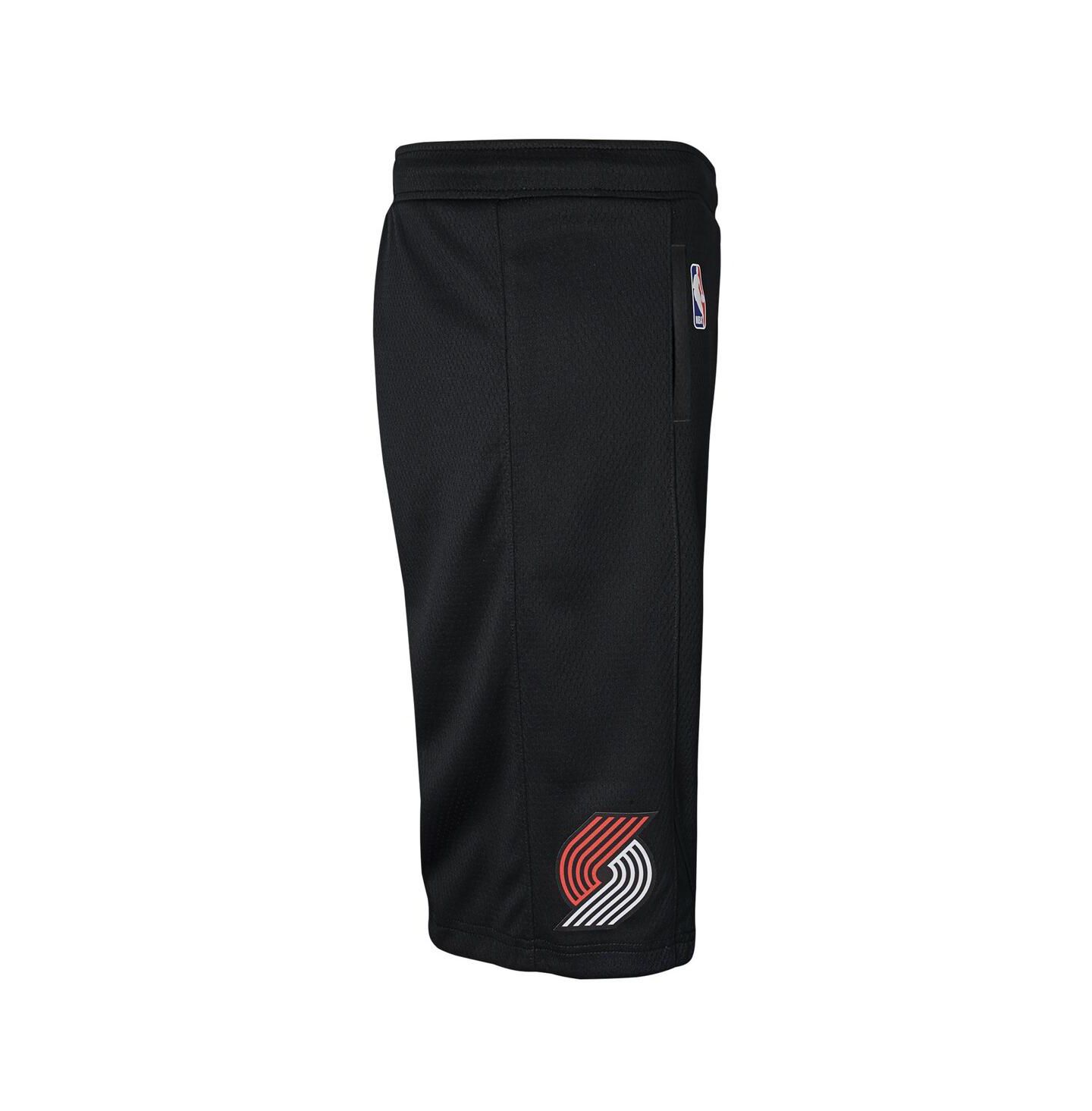 Детские шорты Nike Black Portland Trail Blazers Swingman Performance Shorts – Icon Edition — фото 3
