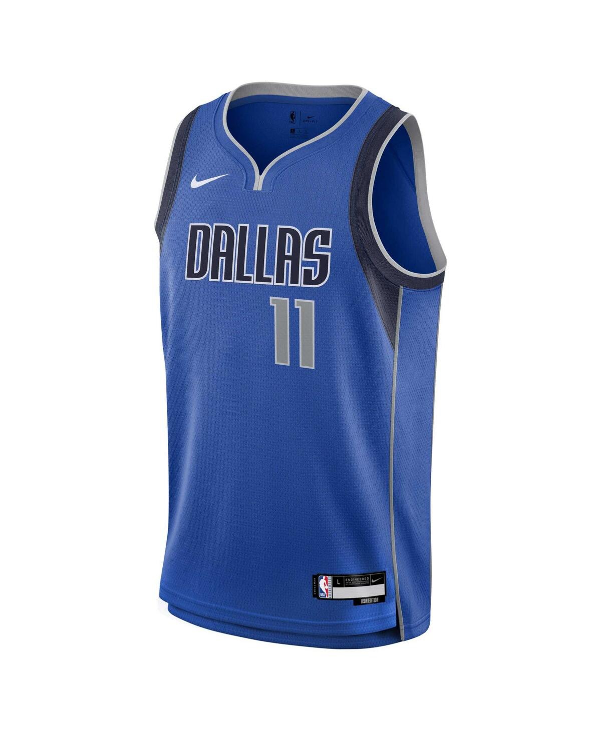 Nike Big Boys and Girls Kyrie IrvingDallas Mavericks Swingman Jersey - Icon Edition - Blue