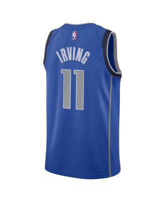 Big Boys and Girls Kyrie Irving Blue Dallas Mavericks Swingman Jersey - Icon Edition
