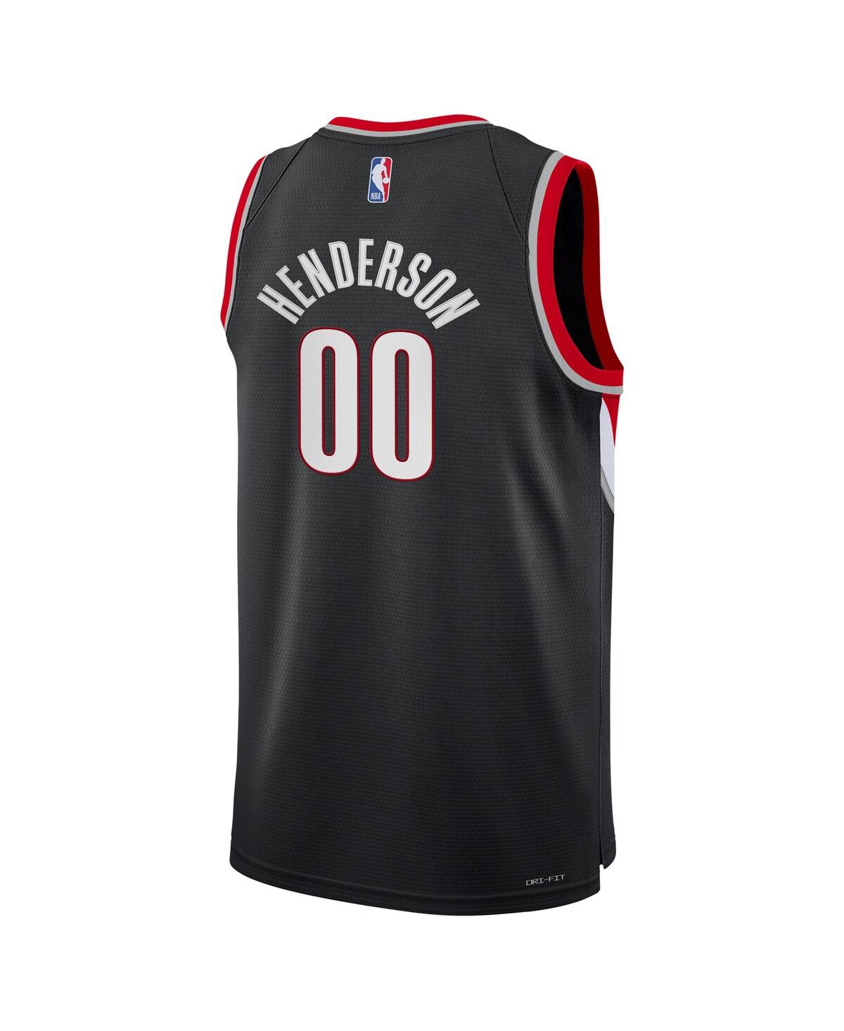 Nike Big Boys and Girls Scoot HendersonPortland Trail Blazers Swingman Jersey - Icon Edition - Black