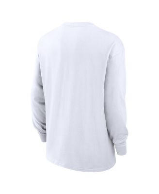 Men's White UCLA Bruins 2-Hit Statement Max9 Long Sleeve T-Shirt