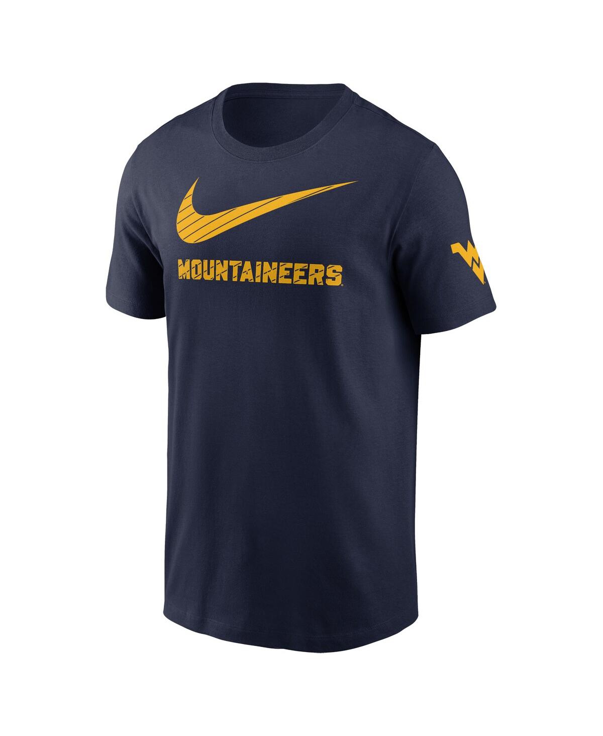 Nike West Virginia Mountaineers Campus Mascot  Men's College T-shirt In Navy