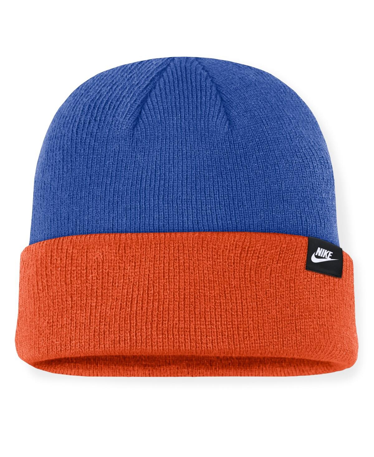 Nike Men'sOrange Florida Gators Legacy Terra Cuffed Knit Hat - Royal, Orange