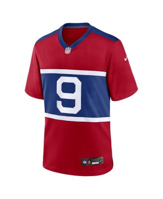 Men's Malik Nabers Century Red New York Giants Alternate Player Game Jersey