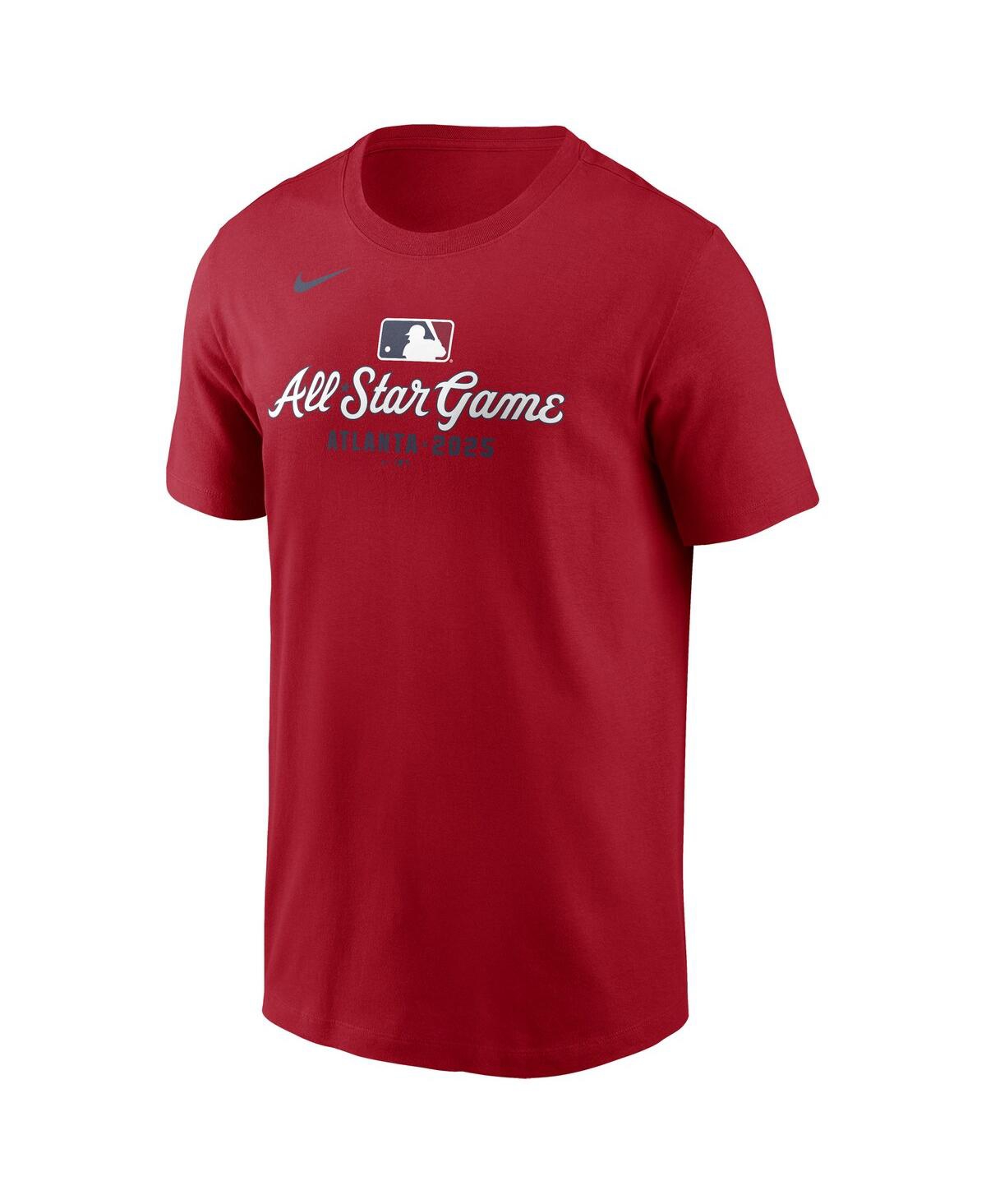 Nike Men's2025 Mlb All-Star Game Wordmark T-Shirt - Red