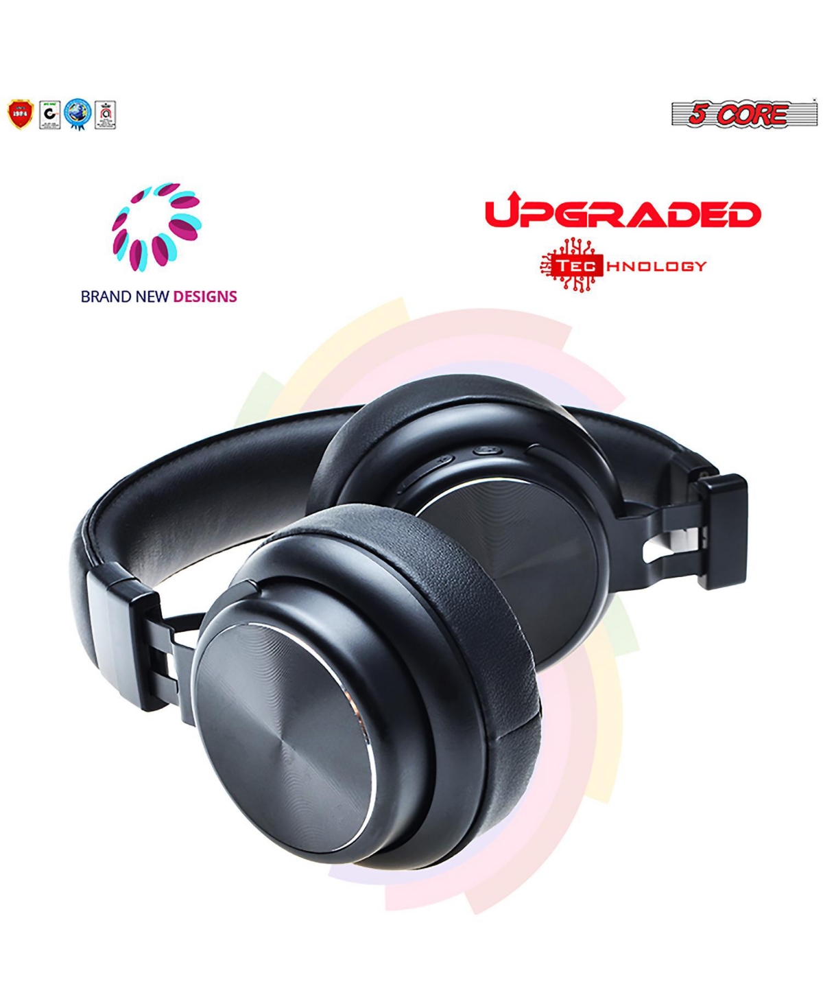 5 Core Bluetooth Headphones Wireless Noise Cancelling Audifonos Inalambricos Headphone 13 B