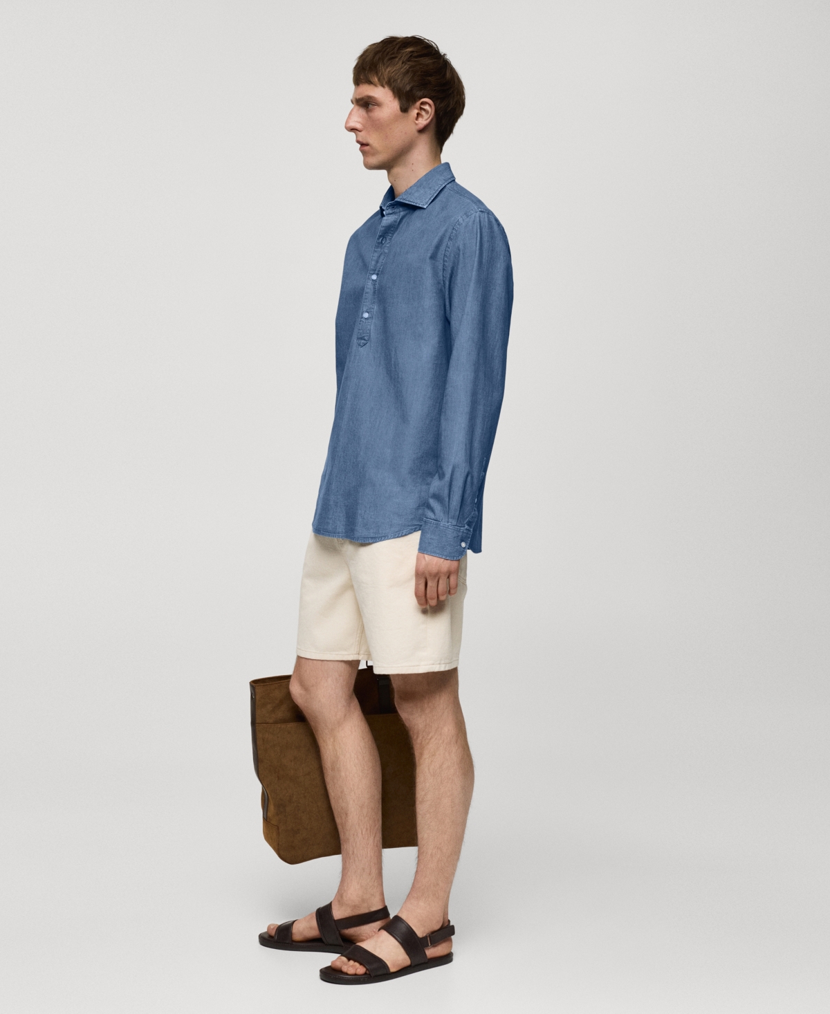 Mango Men's Cotton T-Shirt