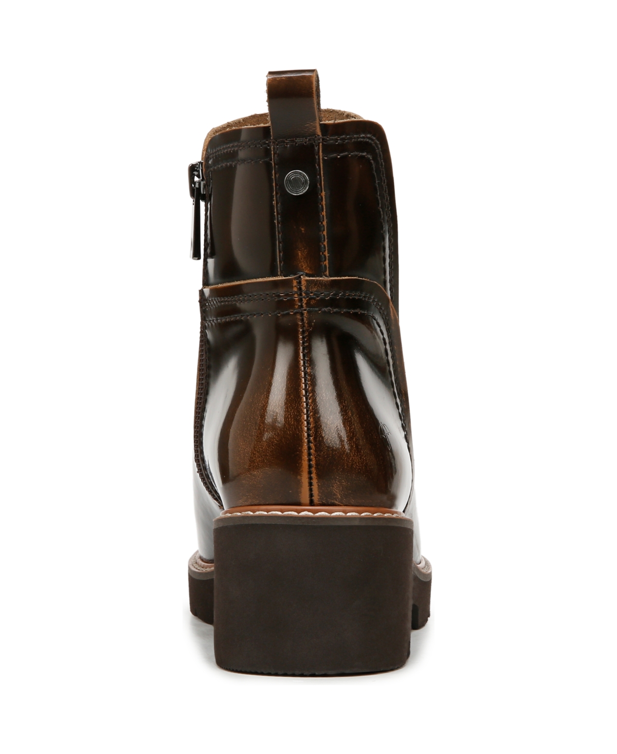 Naturalizer Darry Water Repellent Platform Bootie In Brown