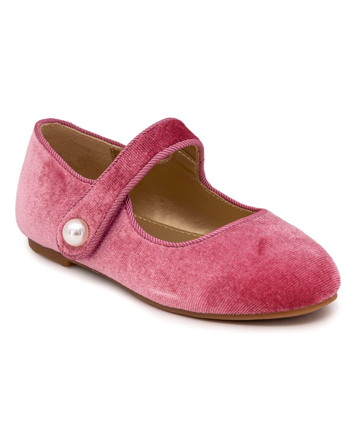 Sugar Toddler Girls Nerida Ballet Flat In Mauve Pink