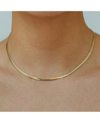 Amelia Herringbone Necklace