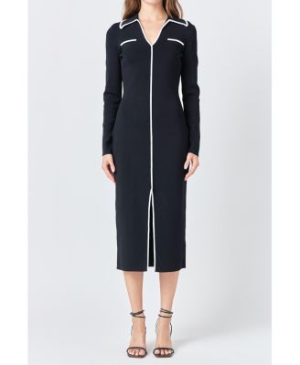 Women's Binded Midi Dress
