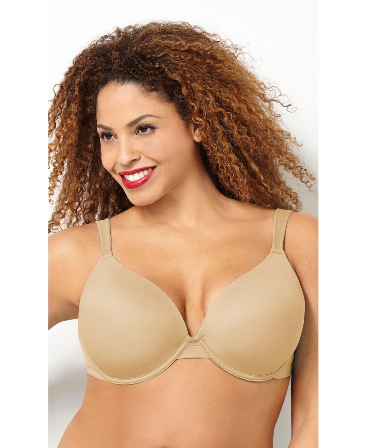 Avenue Plus Size Underwire Basic Plunge Neckline Bra