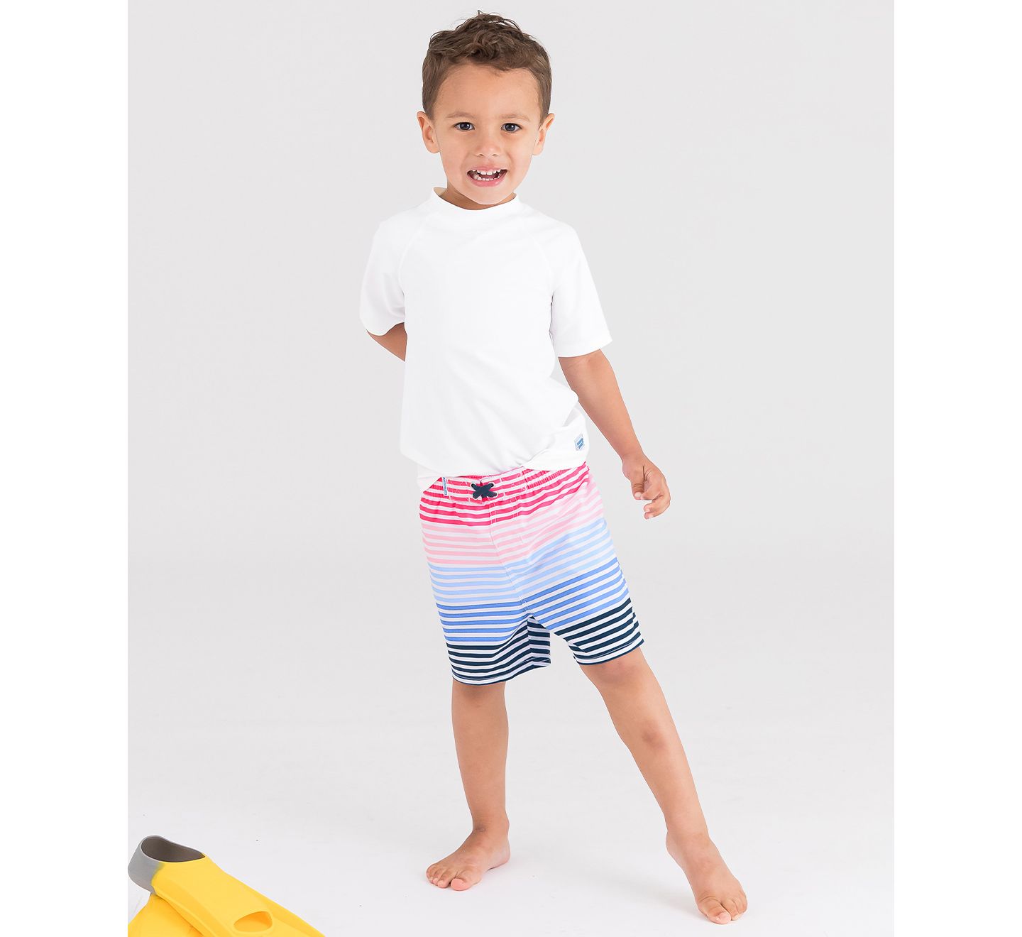 Детские шорты RuggedButts Toddler Boys Swim Trunks, цвет: Океанский — фото 3
