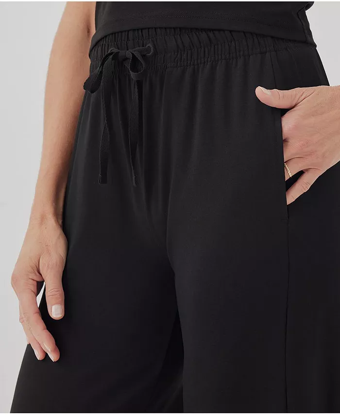 Women's Organic Cotton Cool Stretch Lounge Pants - thumbnail 4