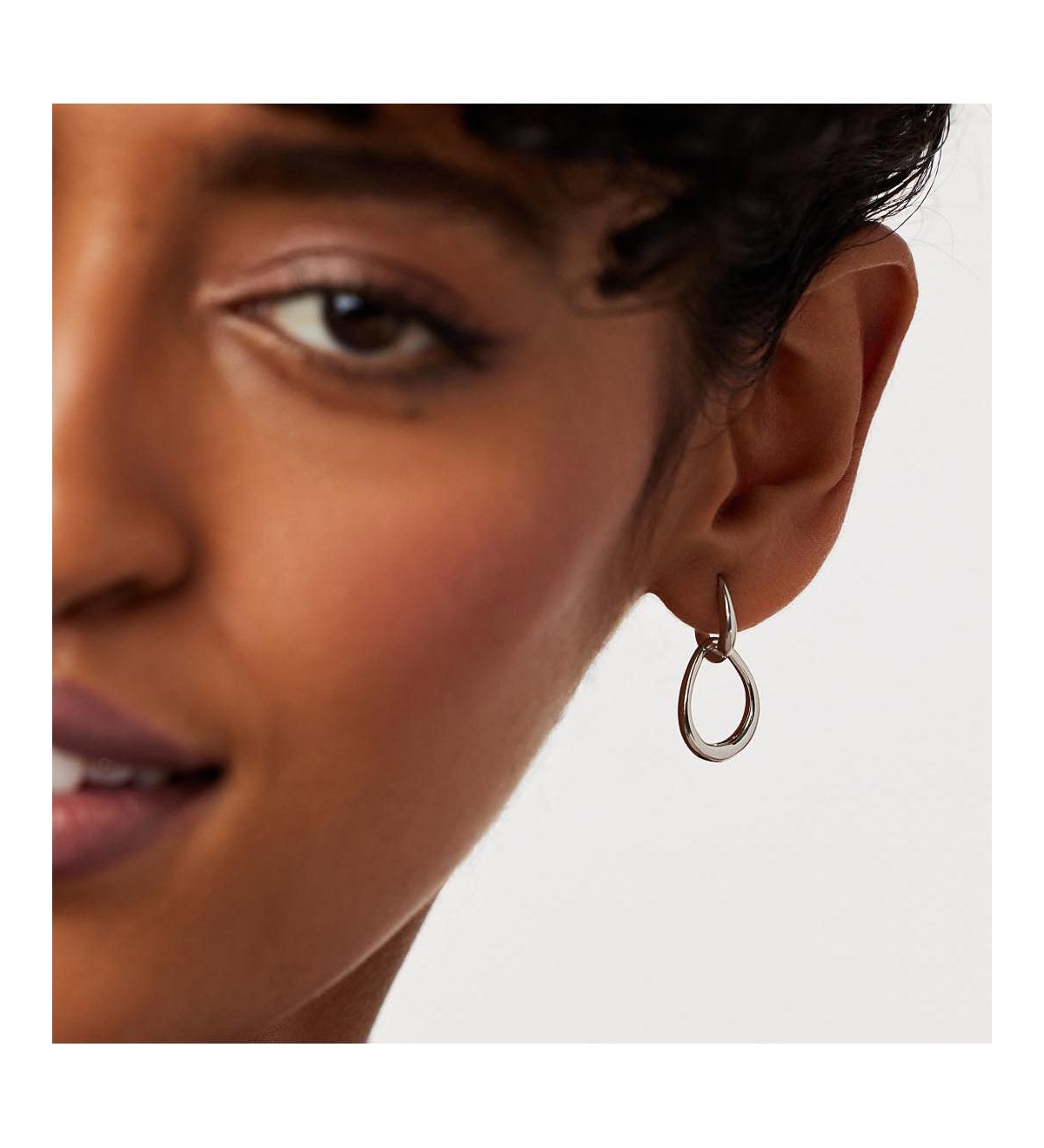 Ana Luisa Gold Drop Earrings - Sage