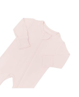 Baby Boys Zippered Footie in Cloud, 0-3 Months