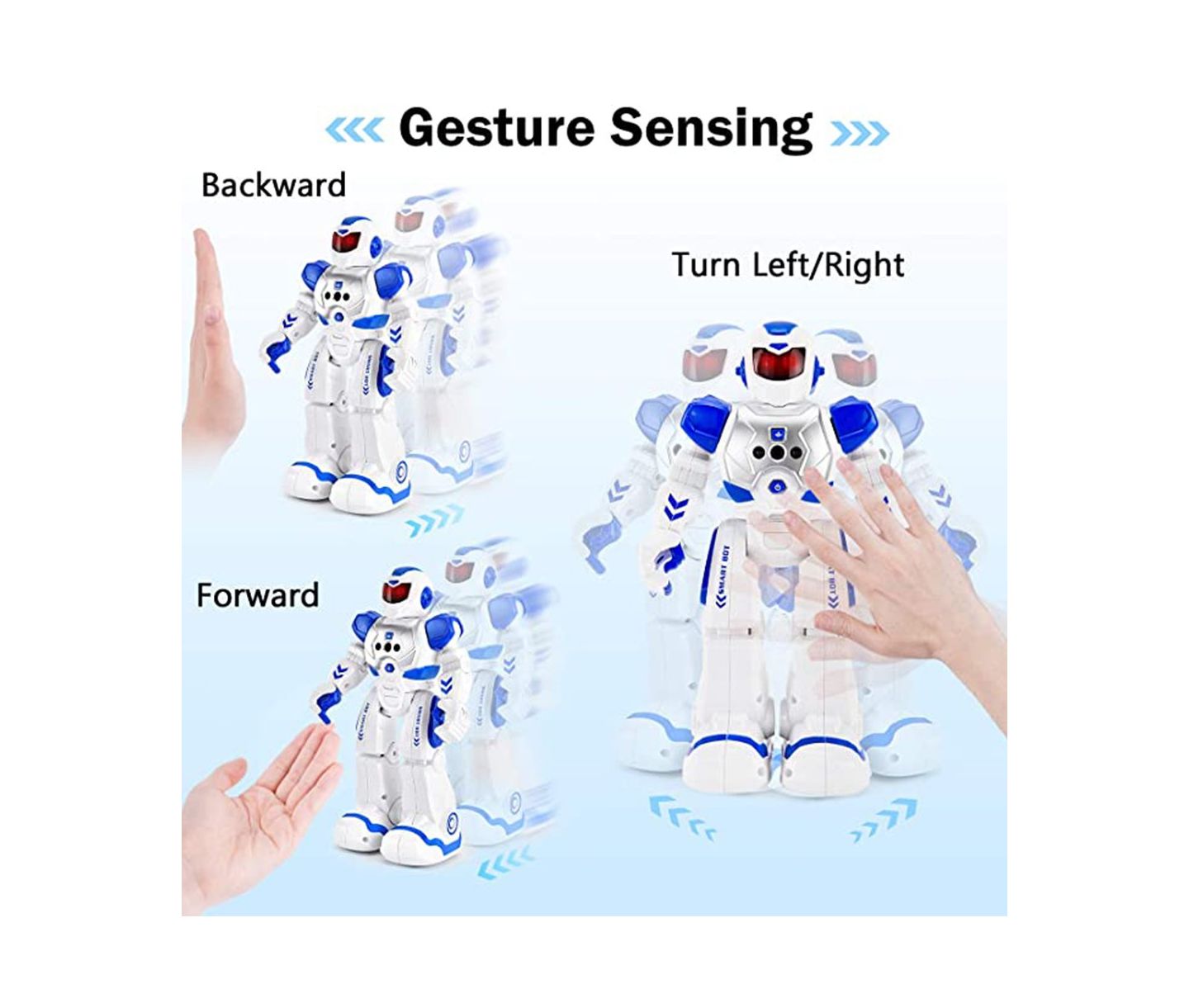 Детская игрушка Cowin Remote Control Programmable Singing and Dancing Robot Toy — фото 2