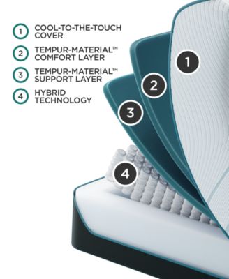 Adapt 11" Medium Hybrid Mattress Set - King