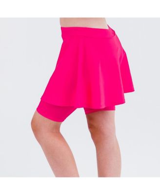 Big Girls Midi Swim Skort