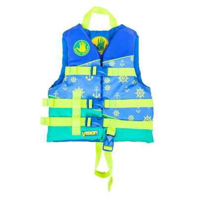 Vision Child Life Vest - Woven Polymer Life Jacket Type III PFD