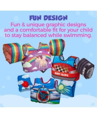 Paddle Pals Motion Life Jacket - USCG Approved Kids Vest