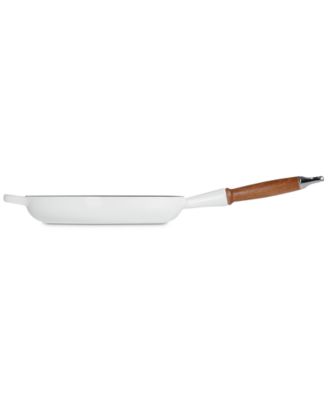 Enameled Cast Iron Alpine Wood Handle 2.25-Qt. Fry Pan