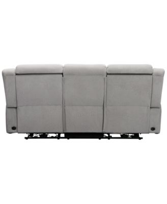 86" Power Fabric Reclining Sofa