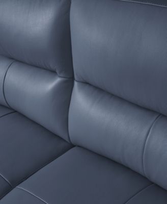 70" Top Grain Leather Loveseat
