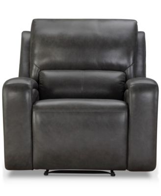 41" Leather Power Reclining Chair