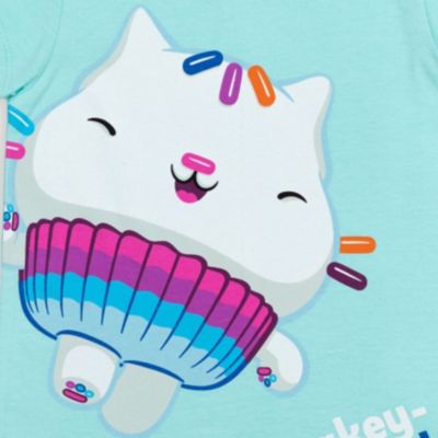 Dreamworks Gabbys Dollhouse Girls 2 Pack T-Shirts Toddler |Child Girls