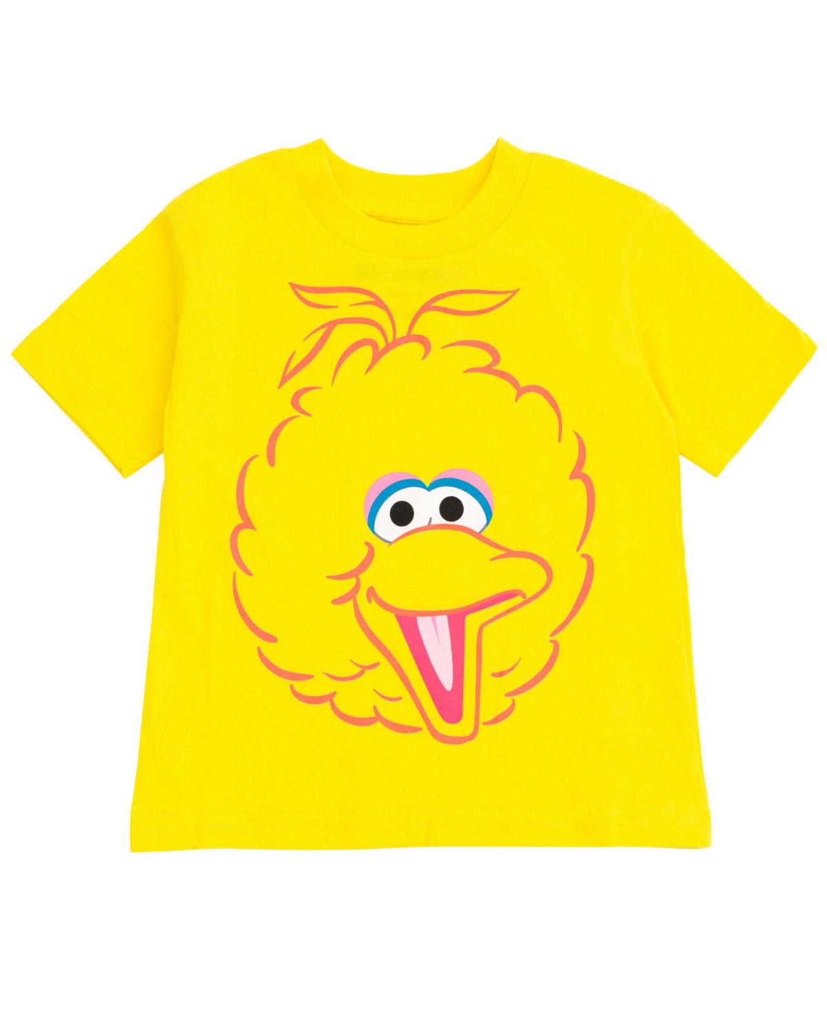 Sesame Street Toddler Boys Bert Ernie Elmo Cookie Bird Oscar the Grouch Baby Graphic T-Shirts to - 4 pack