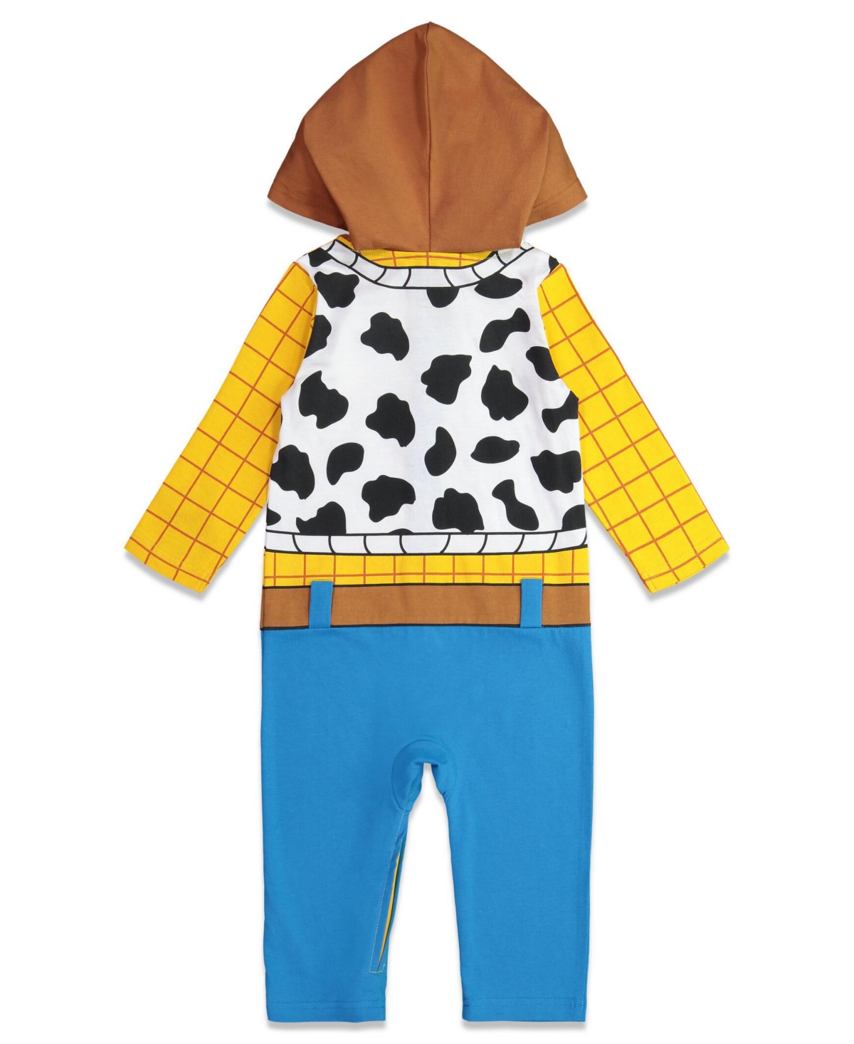 Disney Toddler Boys Pixar Toy Story Woody Zip Up Coverall Newborn to