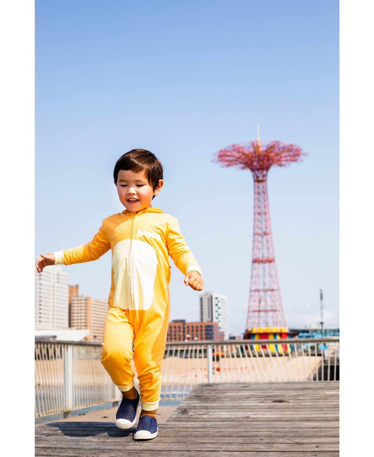 Bluey Zip Up Cosplay Coverall Infant to Big Kid Sizes (12 Months - 10-12)