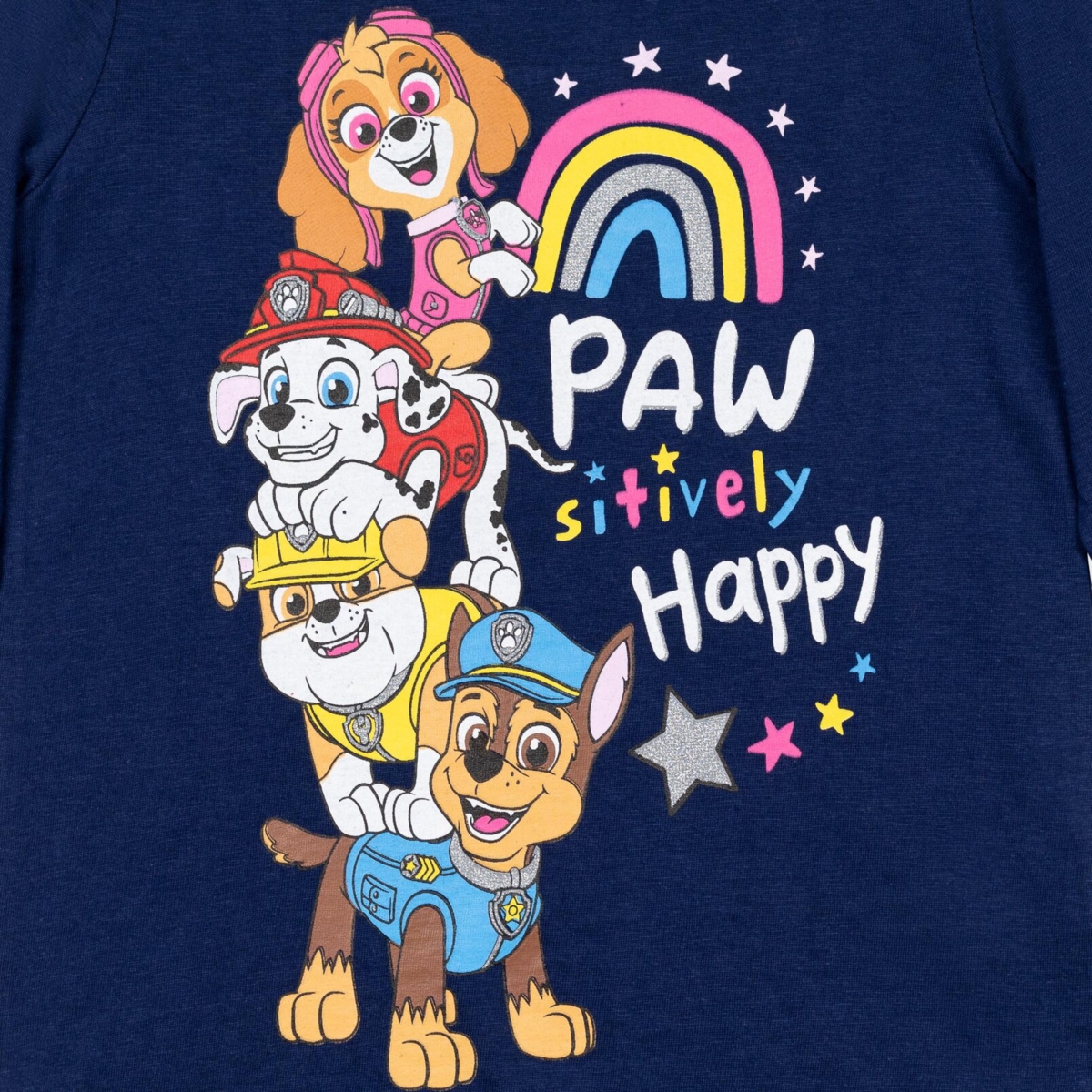 Paw Patrol Girls 2 Pack Pullover T-Shirts