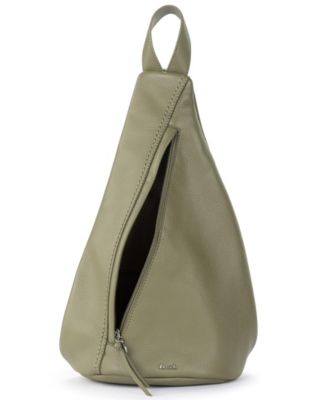 Women's Geo Sling Leather Backpack