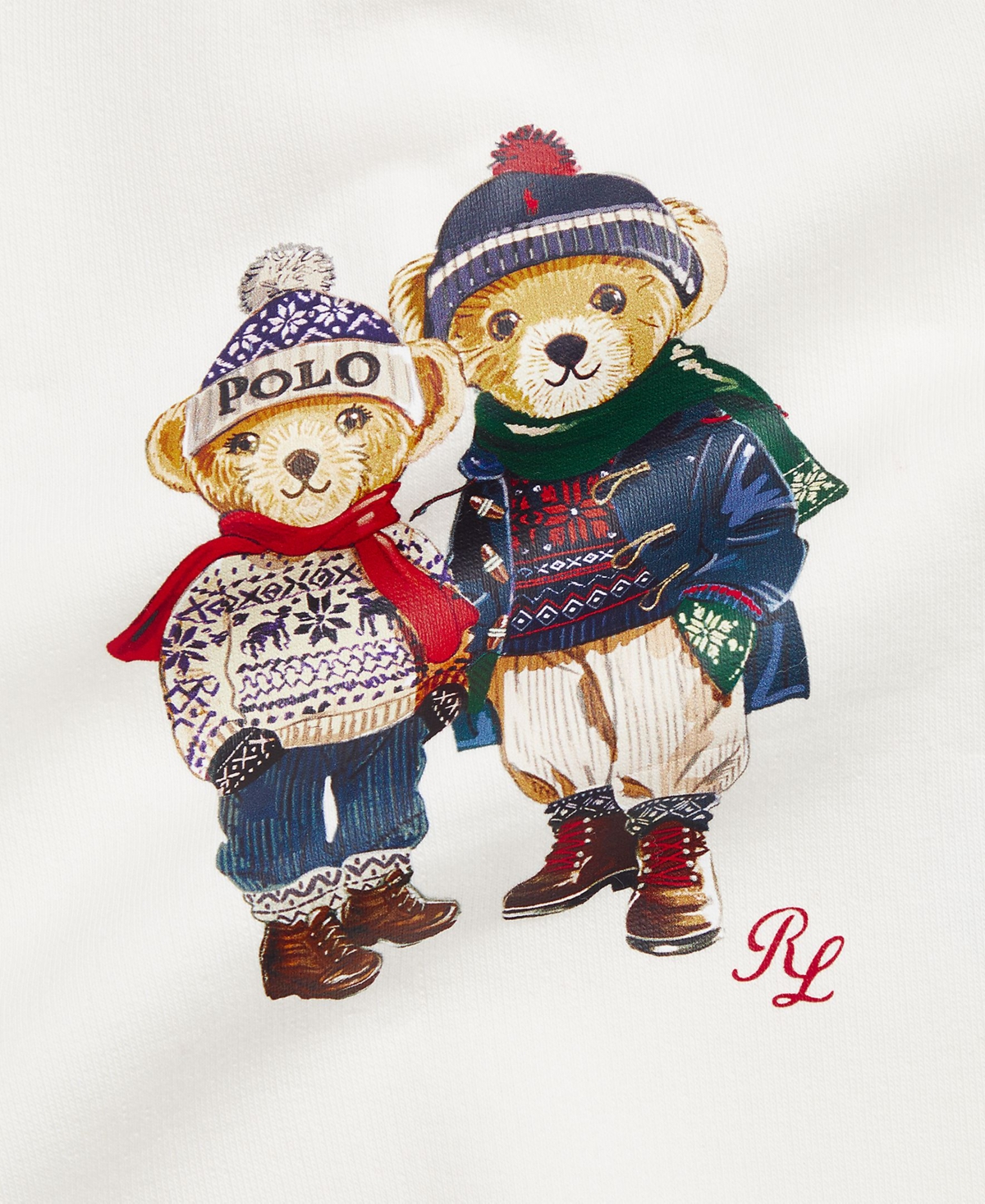 Polo Ralph Lauren Baby Fleece Polo Bears Coverall