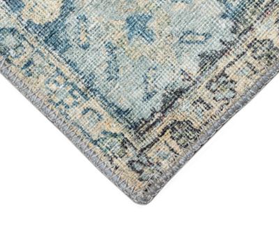 Liora Manne Inspirations Heriz Rug Collection In Blue