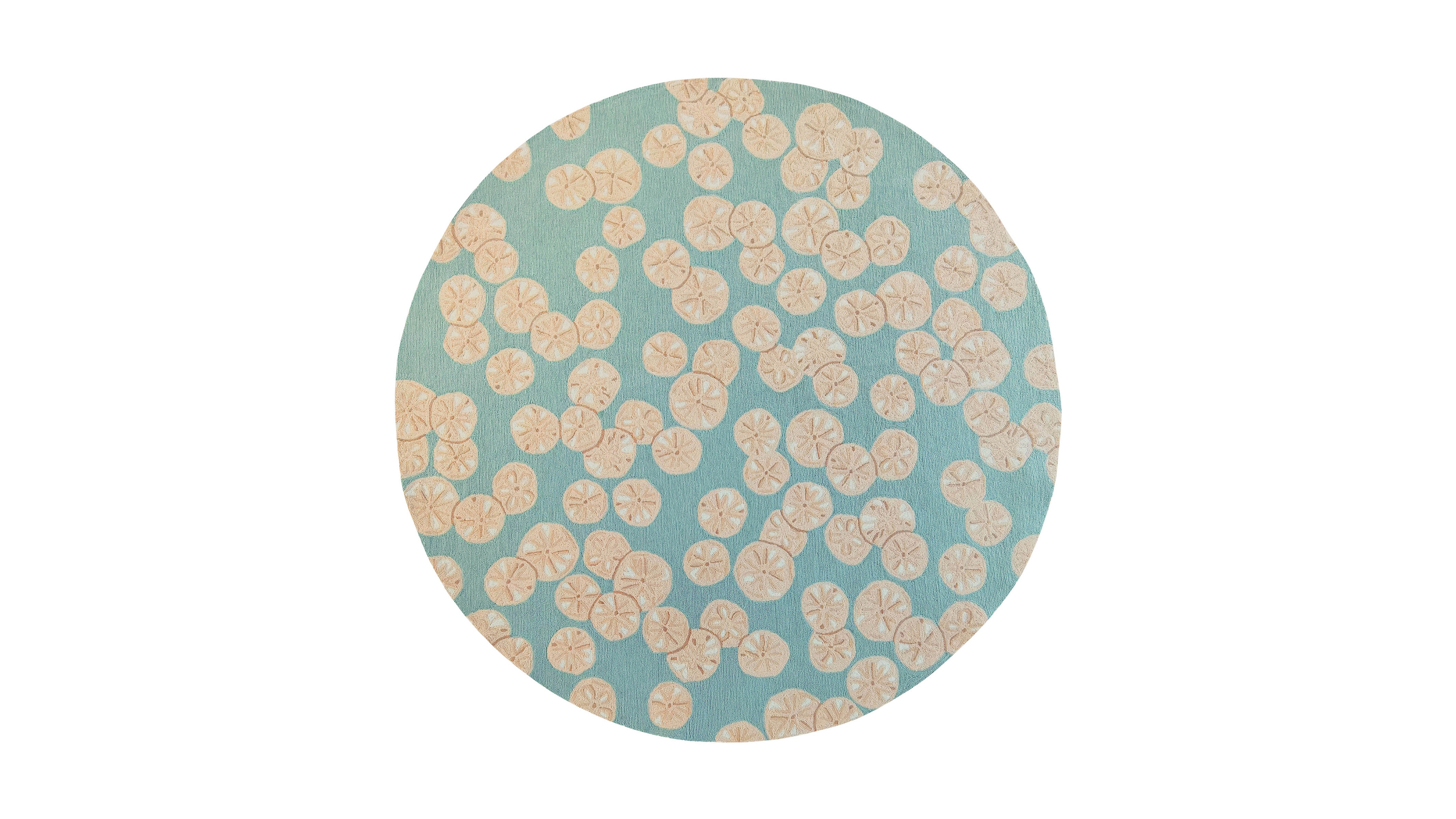 Liora Manne' Capri Sea Biscuit 8'x8' Round Area Rug