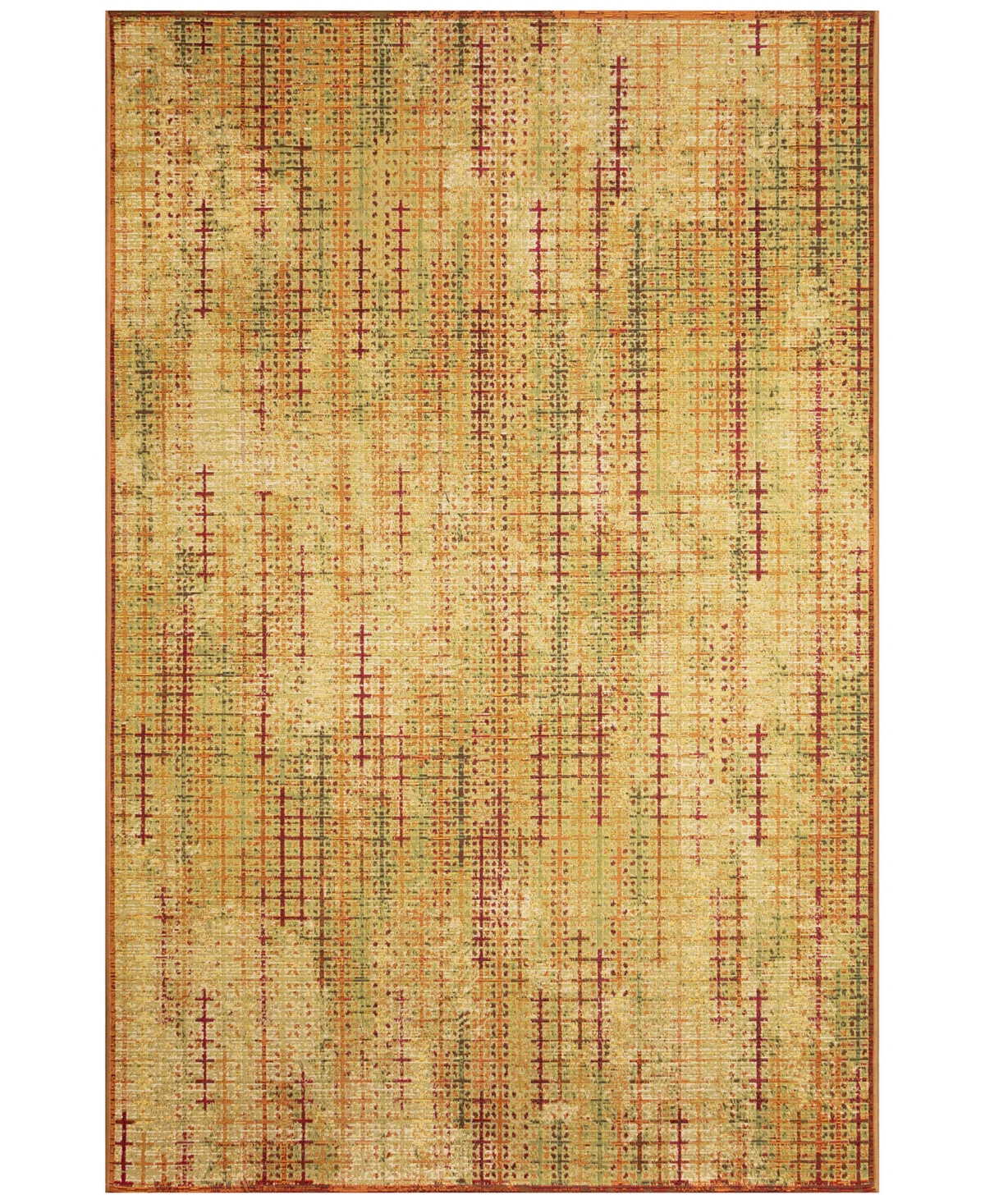 Liora Manne Marina Sienna 4'10"x7'6" Area Rug In Gold