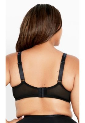 Women's Fashion Plunge Print Bra