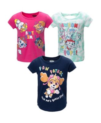 Paw Patrol Girls Skye 3 Pack T Shirts to Macy s